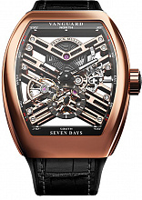 Franck Muller Vanguard Skeleton Tourbillon V 45 T TBR Gold